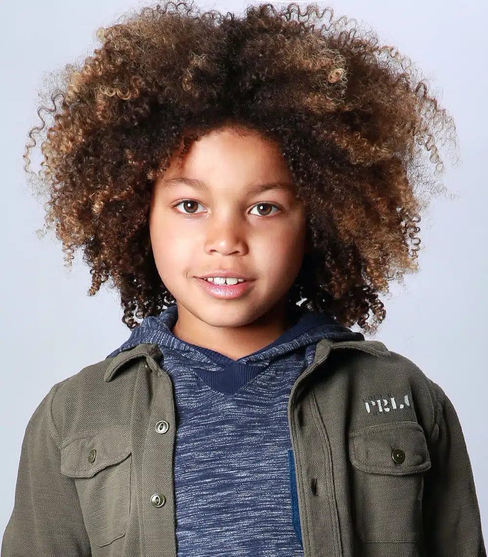 Kids Mixed Chicks We're swooning for this topknot with an extra bit of style. kids mixed chicks