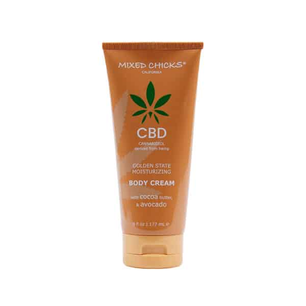 Body Cream for smooth skin with CBD (front)